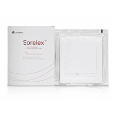  SORELEX 10X10 cm szívóöblítő hatású hidroaktív kötszerek antiszeptikummal gyógyászati segédeszköz