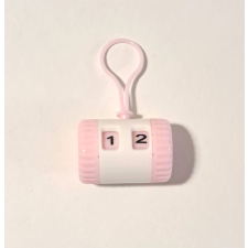  Sorszámláló, rózsaszín - 1db rövidáru