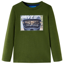  Sötét keki hosszú ujjú gyerekpóló 116 gyerek póló