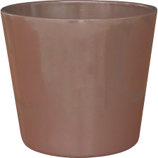Sötétbarna kaspó 14 cm x 12,5 cm kerti dekoráció