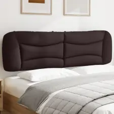 Sötétbarna szövet fejtámla párna 180 cm ágy és ágykellék