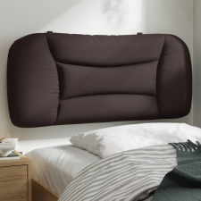 Sötétbarna szövet fejtámla párna 80 cm ágy és ágykellék