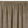  Sötétítő függöny VILA szín bézsszínű stílus klasszikus bújtató 5 cm bársony 265x175 HOMEDE