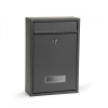  Sötétszürke cinkelt acél postaláda