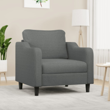  sötétszürke szövet kanapéfotel 60 cm bútor