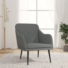  Sötétszürke szövetfotel 63 x 76 x 80 cm bútor