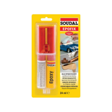 Soudal Epoxy 82A fecskendős epofix 24ml barkácsolás, csiszolás, rögzítés