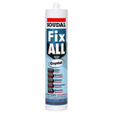 Soudal Fix All Crystal 290ml barkácsolás, csiszolás, rögzítés