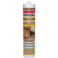 Soudal Parkettatömítő merbau 280ml Festhető/Lakkozható purhab, tömítő, tapasz