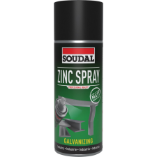 Soudal spray zink matt 400ml barkácsolás, csiszolás, rögzítés