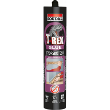 Soudal szerelő ragasztó T-REX gyorskötésű 380ml barkácsolás, csiszolás, rögzítés