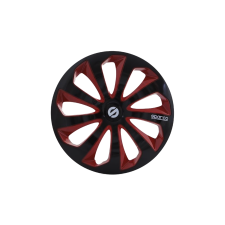 SPARCO Dísztárcsa 15", SICILIA Black/Red dísztárcsa