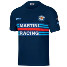 SPARCO MARTINI RACING póló középkék 3XL munkaruha