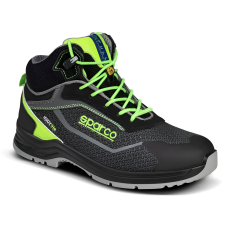 SPARCO Munkavédelmi bakancs SPARCO - Indy-He Ranger S3S ESD fekete-zöld 47 munkavédelmi cipő