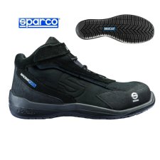 SPARCO Munkavédelmi bakancs SPARCO - Racing EVO S3 fekete 40-es munkavédelmi cipő