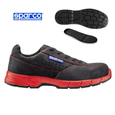 SPARCO Munkavédelmi cipő SPARCO - CHALLENGE S1P fekete-piros 39-es munkavédelmi cipő