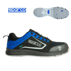 SPARCO Munkavédelmi cipő SPARCO - Cup S1P fekete-azúrkék 35-ös