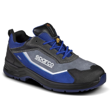 SPARCO Munkavédelmi cipő SPARCO - Indy Charlotte S3S ESD fekete-kék 44-es