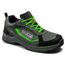 SPARCO Munkavédelmi cipő SPARCO - Indy-R Sonoma S1PS ESD szürke-zöld 35-ös munkavédelmi cipő