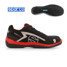 SPARCO Munkavédelmi cipő SPARCO - Sport EVO S3 fekete-piros 40-es