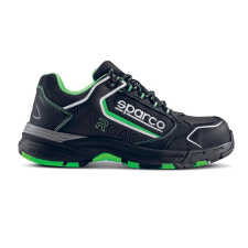 Sparco safety Sparco Allroad Baku S3 Munkavédelmi Cipő Fekete/Zöld - 47 munkavédelmi cipő