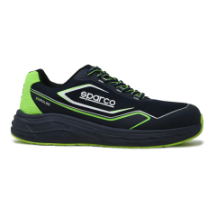 Sparco safety Sparco Impulse Willen S1PS ESD Munkavédelmi cipő Fekete/Zöld - 45