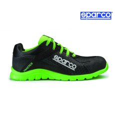 Sparco safety Sparco Practice S1P munkavédelmi cipő Fekete-Fluozöld - 44