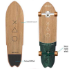 Spartan Sport Cruiser fahatású bronz kerekes gördeszka 28
