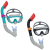 Spartan Sznorkeling maszk Spark Wave