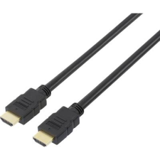 SpeaKa Professional HDMI Csatlakozókábel [1x HDMI dugó - 1x HDMI dugó] 10.00 m Fekete (SP-7870112) kábel és adapter