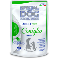 Special Dog Excellence Pouch Adult Mini Nyúl 100 g kutyaeledel