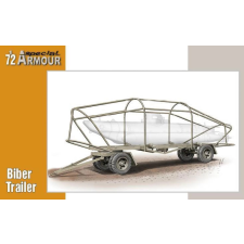 SPECIAL HOBBY 1/72 Biber Trailer tengeralattjáró szállító pótkocsi modell makett