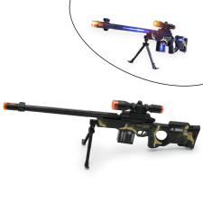 Special Shoot Gun - LED-es, villogó, élethű játék gépfegyver (BBJ) katonásdi
