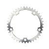 SPECIALITES TA CHAINRING országúti lánckerék - 5 karos - 39T, Ø130 - belső - alumínium ezüst - 7075 TA ALIZE (SHIMANO típus) 8-9-10 sebességhez SPECIALITES TA Bicikli alkatrészek Kerékpár alkatrészek Kerékpár lánctányérok