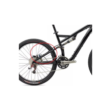 Specialized Stumpjumper FSR 2009-2011 támvilla csapágyakkal, alumínium, fekete kerékpár és kerékpáros felszerelés