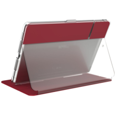 SPECK Balance Folio Clear Apple iPad (2019) 10.2" Tok Piros-Átlátszó tablet tok