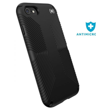 SPECK Presidio2 Grip hátlaptok iPhone SE(2022/2020)/8/7 fekete tok és táska