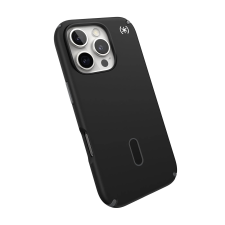 SPECK Presidio2 Pro ClickLock MagSafe hátlaptok iPhone 16 Pro fekete-szürke tok és táska