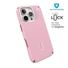 SPECK Presidio2 Pro ClickLock MagSafe hátlaptok iPhone 16 Pro rózsaszín tok és táska