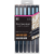 Spectrum Noir Ecset- és tűflc készlet , Spectrum Noir Artliner / Neutral - (6 db)