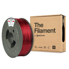Spectrum The Filament PETG 1,75mm Transparent Red 1kg nyomtató kellék