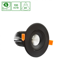 spectrumLED CEL MONA 3 830 27W 230V 24deg Fekete MESH világítás