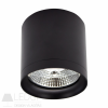 spectrumLED CHLOE AR111 ANTI-GLARE GU10 230V IP20 118x110mm BLACK ROUND