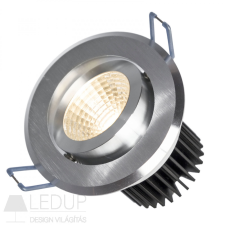 spectrumLED FIALE II 6W COB 38st 230V NW LED SPOT brushed aluminium ring világítás