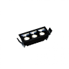 spectrumLED GRID - MODEL M - süllyezetett GRID 47X45X106 MM, 8W, 45DEG Fekete