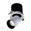 spectrumLED IN OUT - Model L - Recessed downlight, adj. extension and direction,, 20W, 36°, 130x130 mm, white
