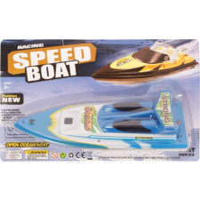  Speed Boat elemes motorcsónak - 30 cm autópálya és játékautó