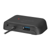 Speedlink Speedlink SL-140202-BK Snappy Evo fekete 4 portos type-C - USB 3.0 hub