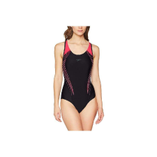 Speedo Fit Laneback Speedo női úszódressz fekete /piros 36-os méretben fürdőruha, bikini
