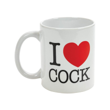 Spencer & Fleetwood I Love Cock - bögre (fekete)